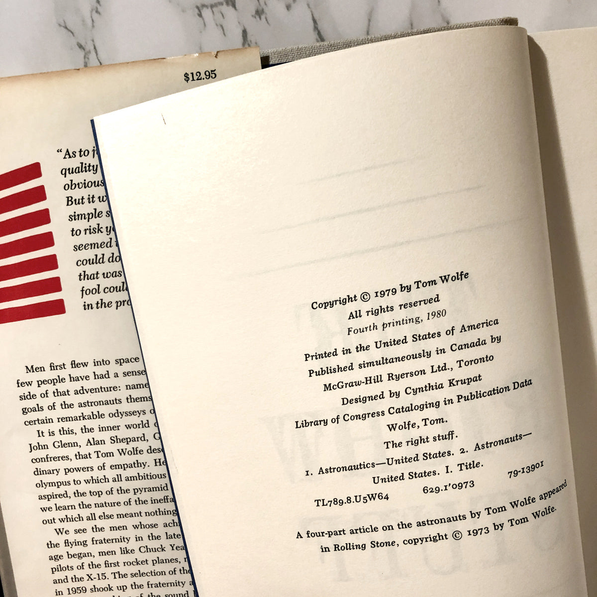 The Right Stuff by Tom Wolfe [FIRST EDITION] - Bookshop Apocalypse