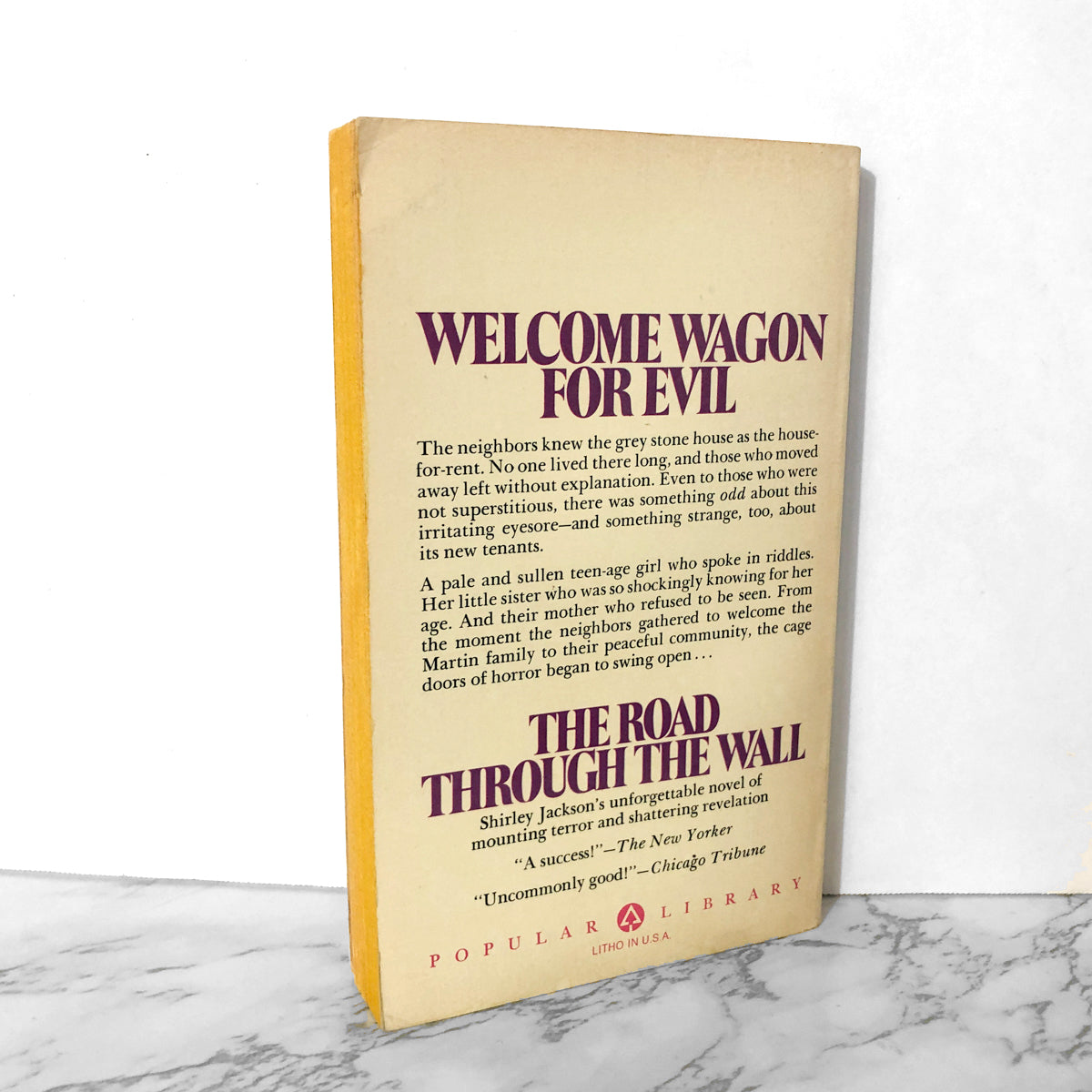 The Road Through The Wall by Shirley Jackson [1976 PAPERBACK] - Bookshop Apocalypse