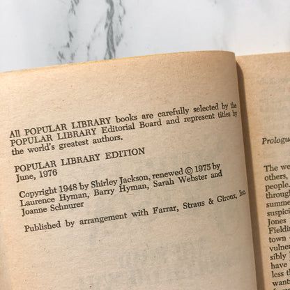 The Road Through The Wall by Shirley Jackson [1976 PAPERBACK] - Bookshop Apocalypse