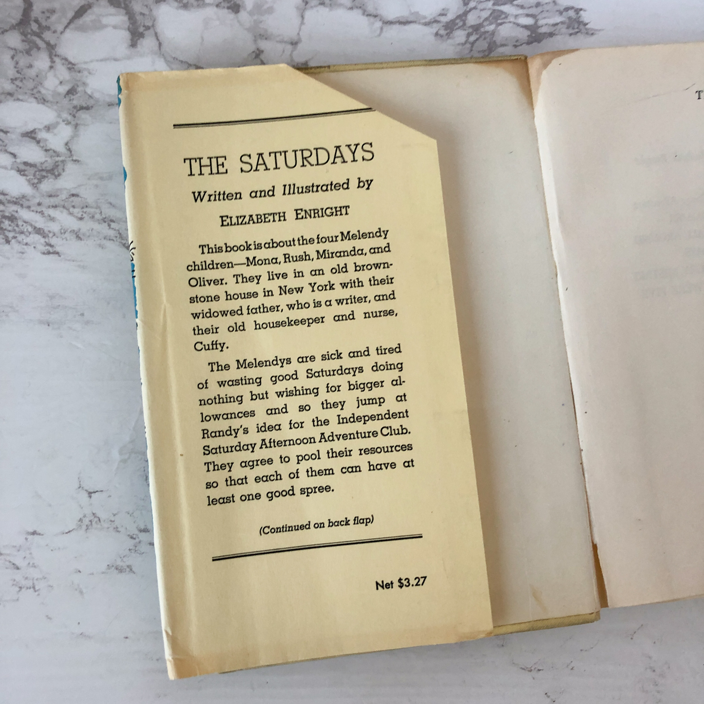 The Saturdays by Elizabeth Enright [FIRST EDITION] - Bookshop Apocalypse