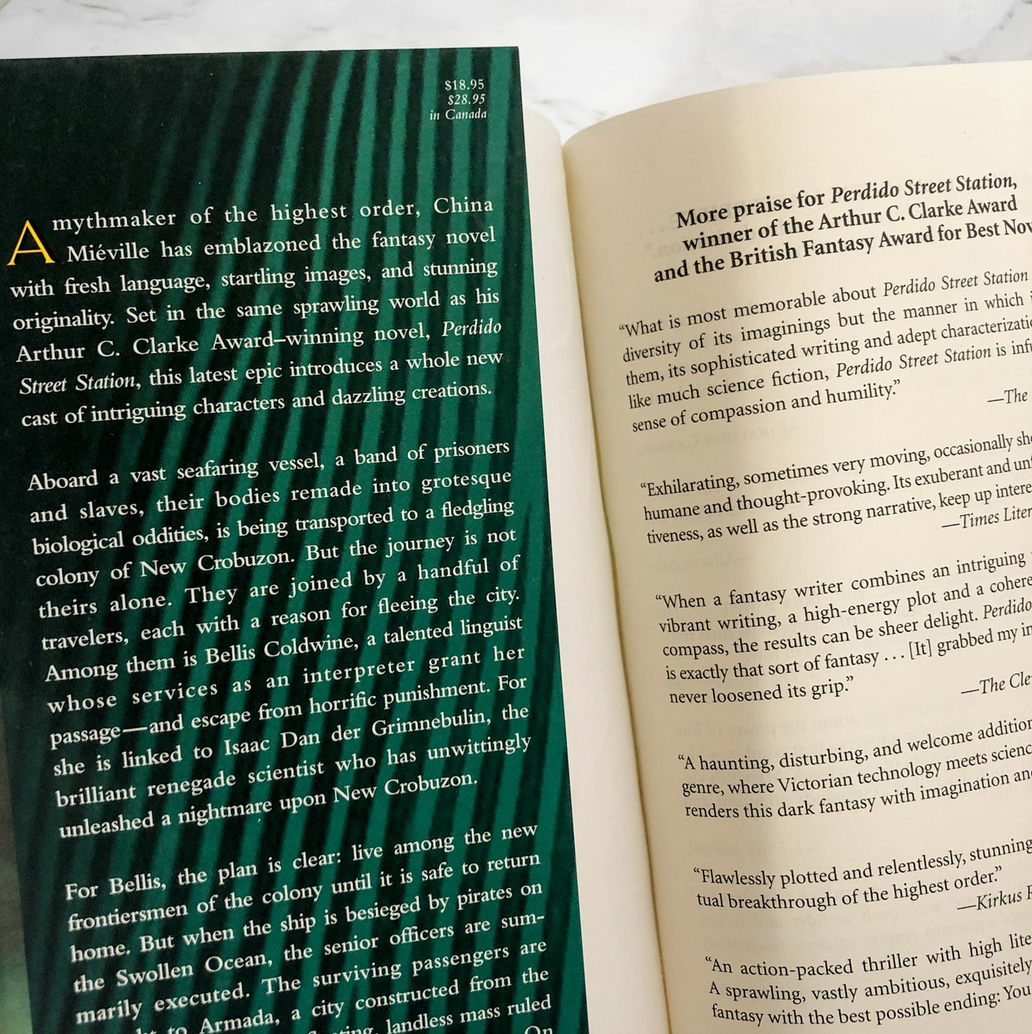 The Scar by China Miéville [MEGA SIGNED! FIRST EDITION / FIRST PRINTING] - Bookshop Apocalypse