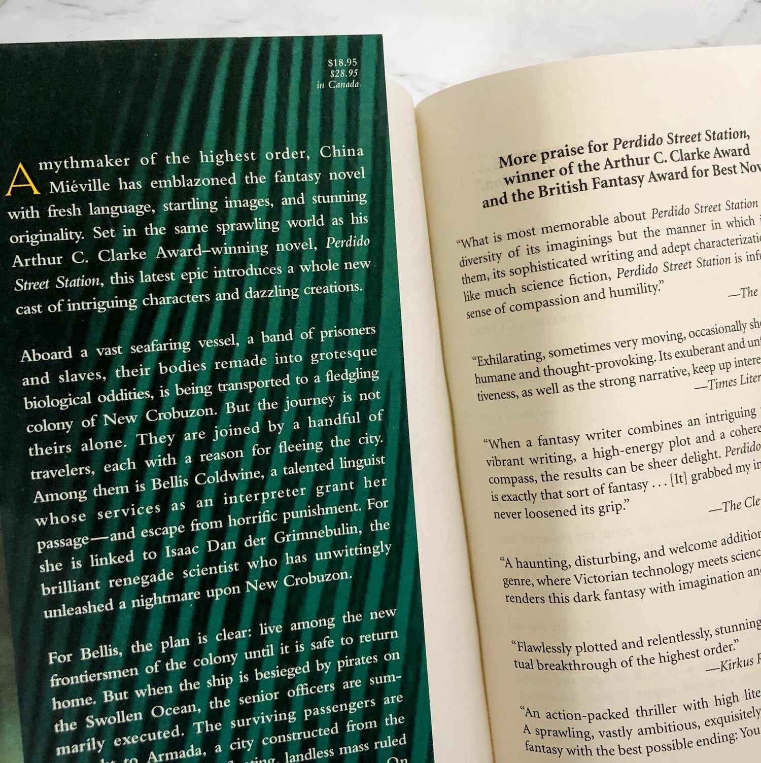 The Scar by China Miéville [MEGA SIGNED! FIRST EDITION / FIRST PRINTING] - Bookshop Apocalypse