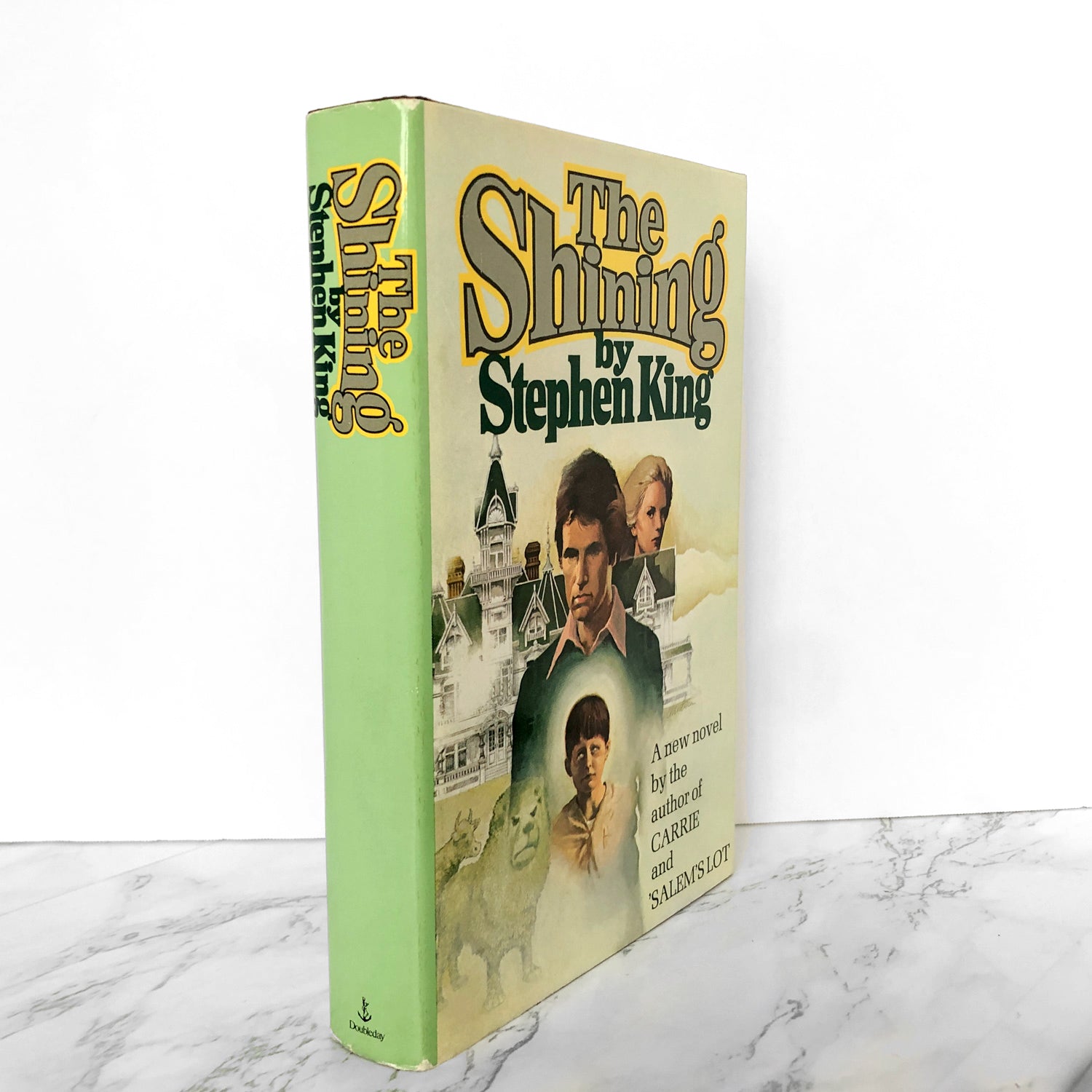 The Shining Book Stephen King Horror Book Club Edition 1977 Vintage cheapest 70s Hardback