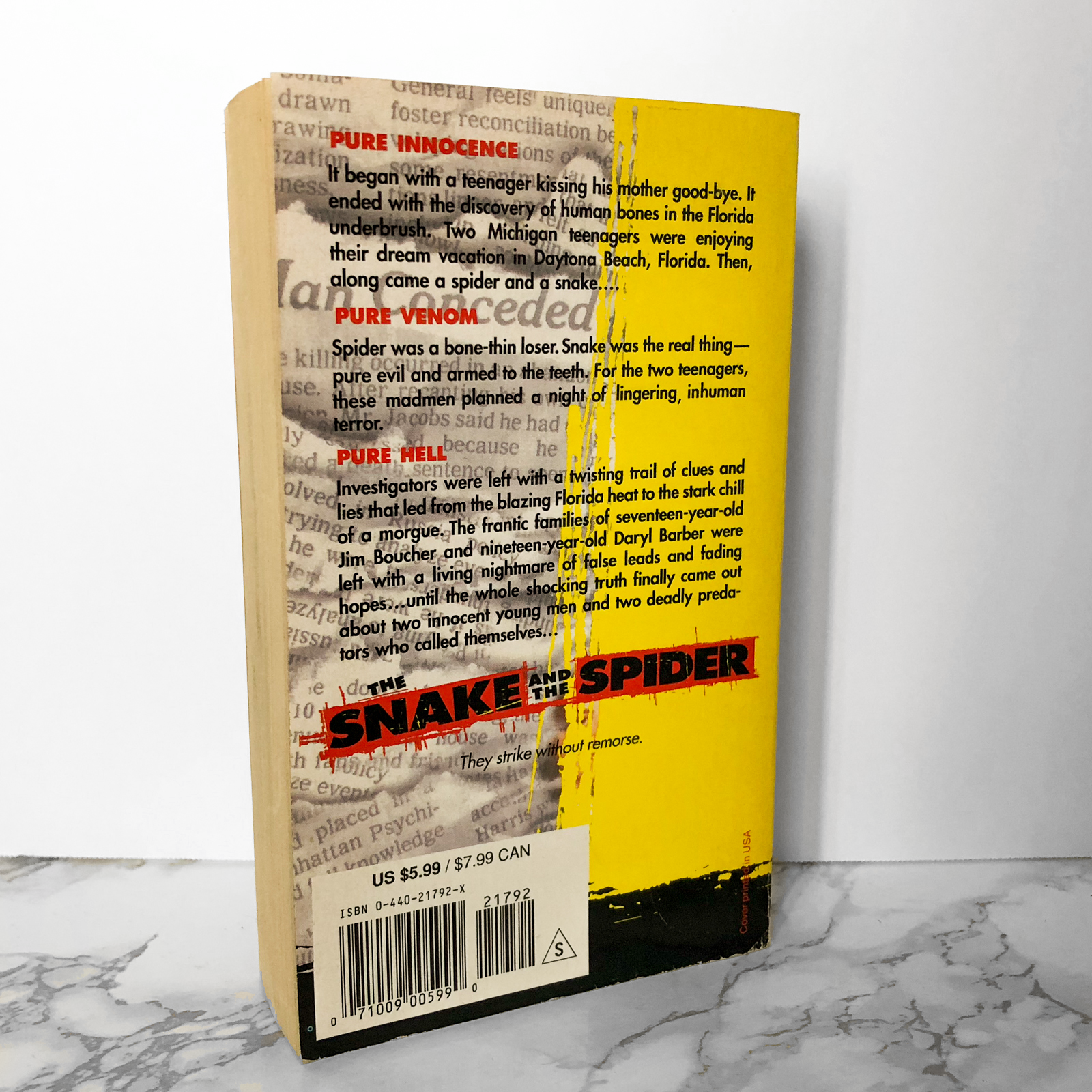 The Snake and the Spider by Karen Kingsbury - Bookshop Apocalypse