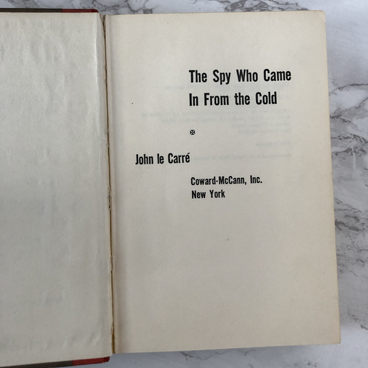 The Spy Who Came in From the Cold by John Le Carre [FIRST EDITION] - Bookshop Apocalypse