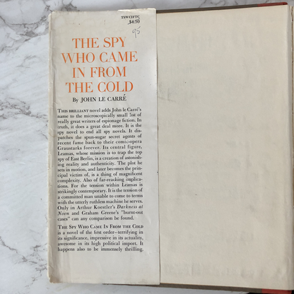 The Spy Who Came in From the Cold by John Le Carre [FIRST EDITION] - Bookshop Apocalypse