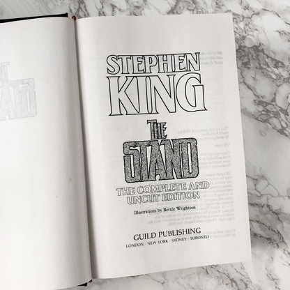 The Stand by Stephen King [UK HARDCOVER REISSUE / 1990] - Bookshop Apocalypse