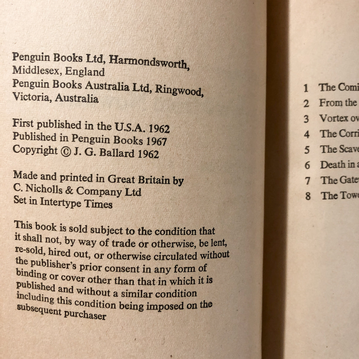 The Wind From Nowhere by J.G. Ballard [1967 U.K. PAPERBACK] - Bookshop Apocalypse