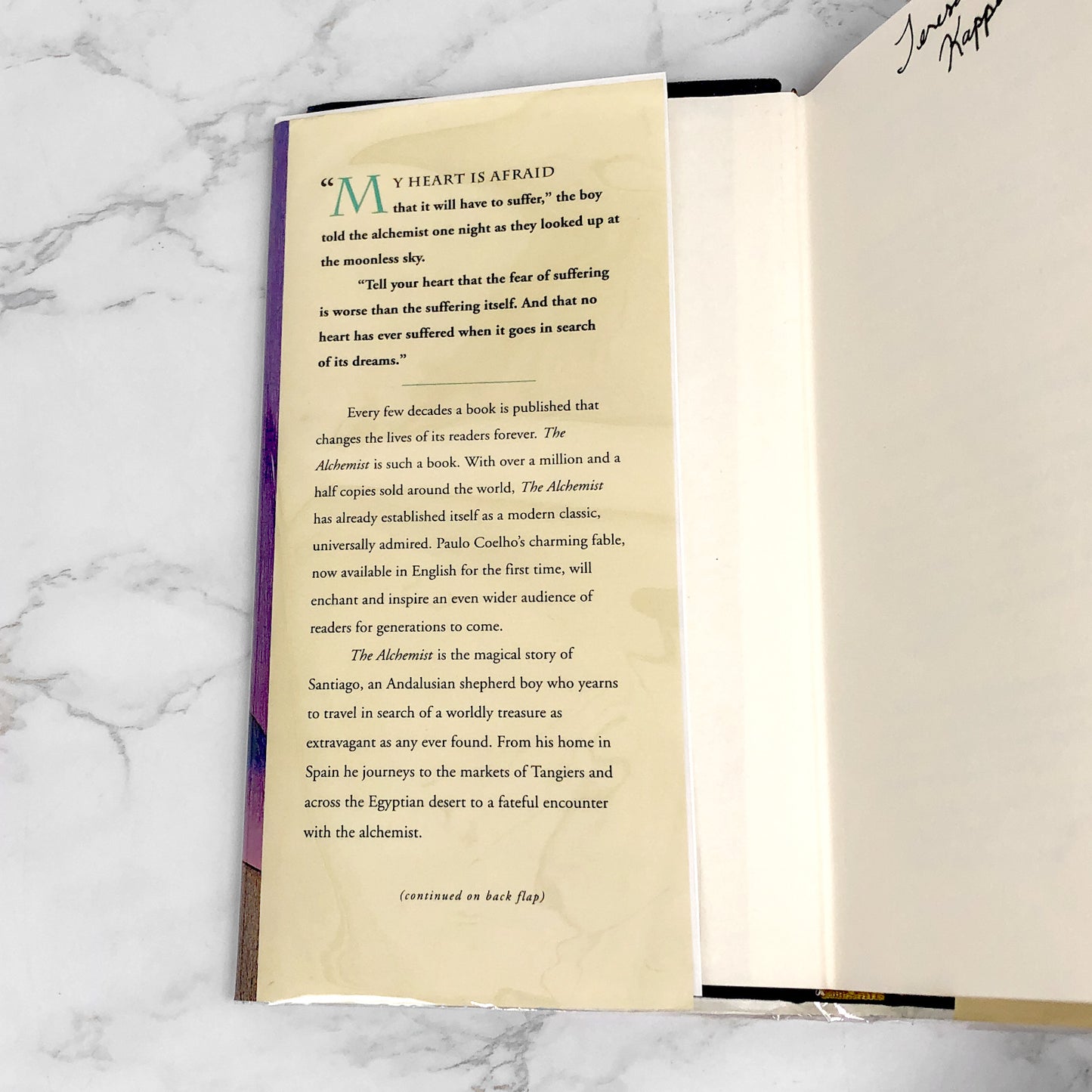 The Alchemist by Paulo Coelho [U.S. FIRST EDITION] 1993 • Harper Collins