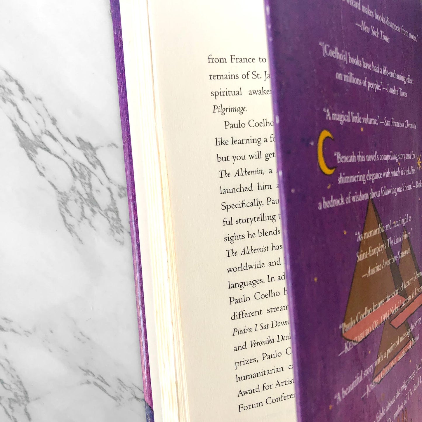 The Alchemist by Paulo Coelho [10th ANNIVERSARY HARDCOVER / 1998]