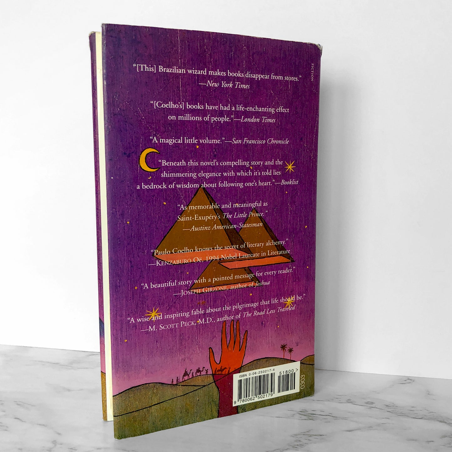 The Alchemist by Paulo Coelho [10th ANNIVERSARY HARDCOVER / 1998]