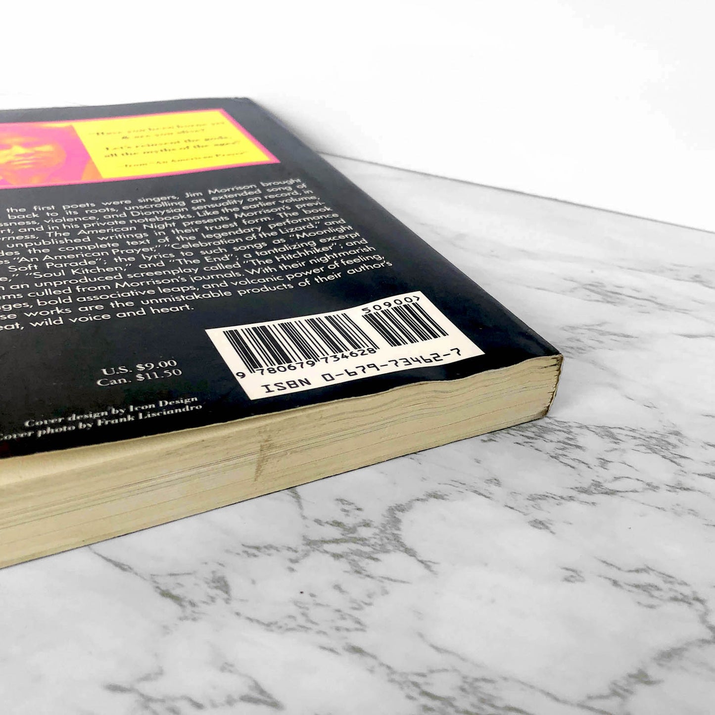 The American Night: The Lost Writings of Jim Morrison, Vol. 2 [1991 PAPERBACK]