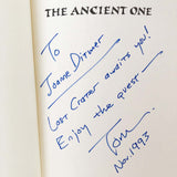 The Ancient One by T.A Barron SIGNED! [FIRST EDITION / FIRST PRINTING] 1992
