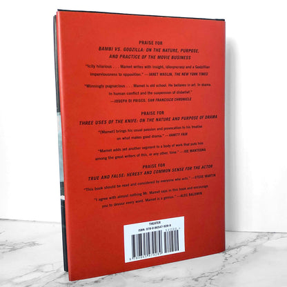 Theatre by David Mamet [FIRST EDITION / FIRST PRINTING] 2010