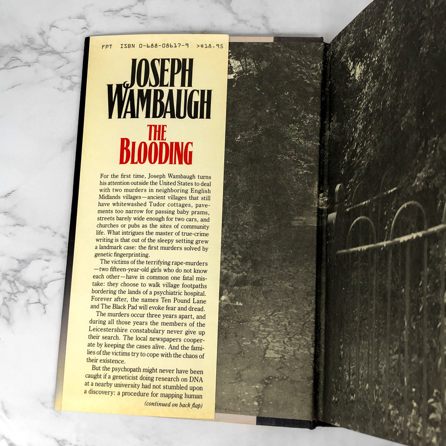 The Blooding by Joseph Wambaugh SIGNED! [FIRST EDITION • FIRST PRINTING] 1989