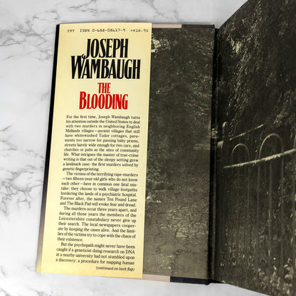 The Blooding by Joseph Wambaugh SIGNED! [FIRST EDITION • FIRST PRINTING] 1989