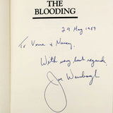 The Blooding by Joseph Wambaugh SIGNED! [FIRST EDITION • FIRST PRINTING] 1989
