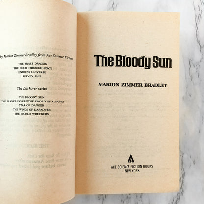 The Bloody Sun by Marion Zimmer Bradley [1983 PAPERBACK]