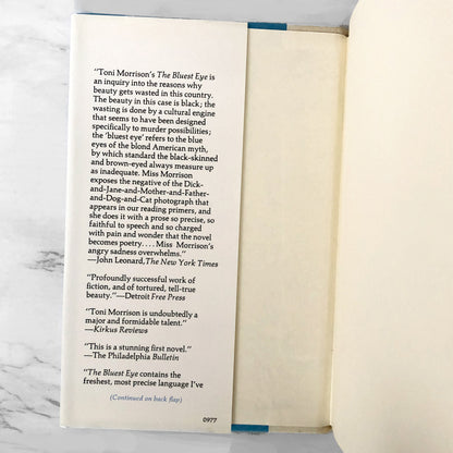 The Bluest Eye by Toni Morrison [FIRST EDITION? / THIRD PRINTING] 1970