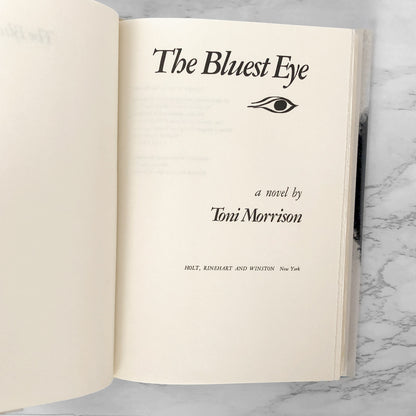 The Bluest Eye by Toni Morrison [FIRST EDITION? / THIRD PRINTING] 1970