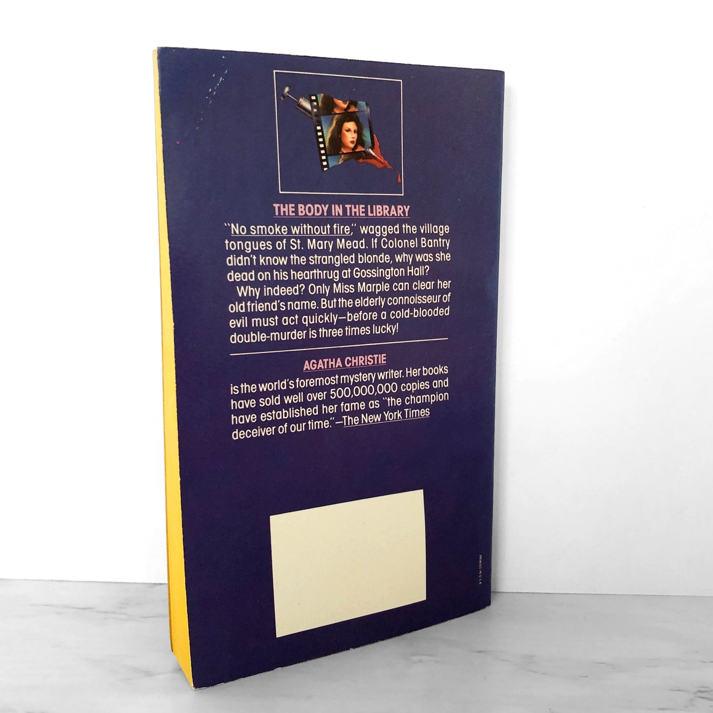 The Body in the Library by Agatha Christie [1986 PAPERBACK]