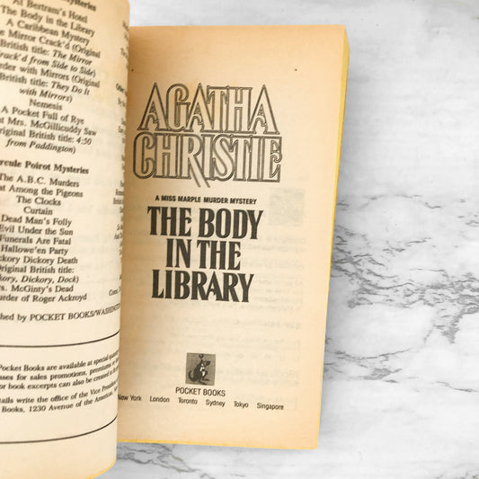The Body in the Library by Agatha Christie [1986 PAPERBACK]