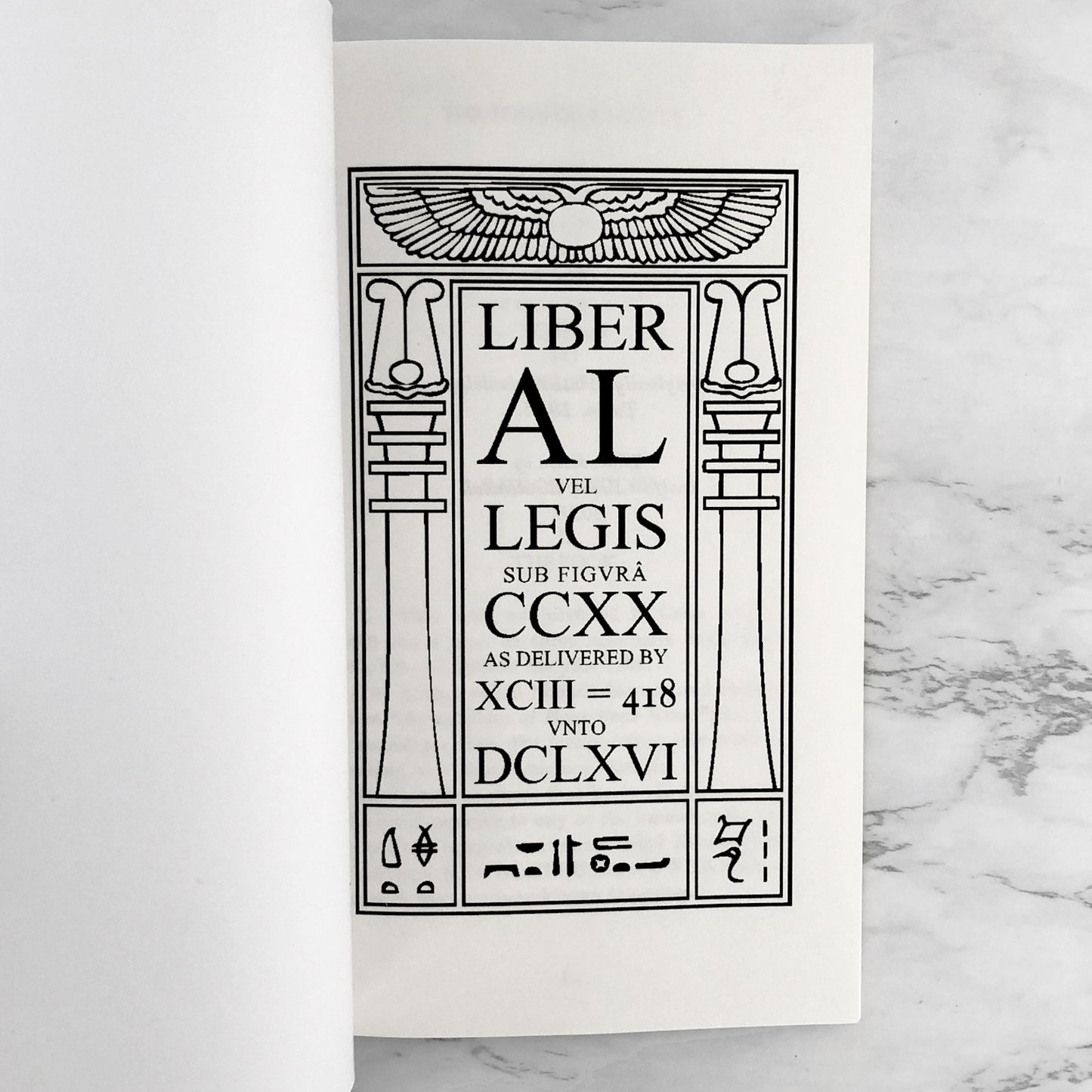 The Book of the Law by Aleister Crowley [TRADE PAPERBACK] ❧ The Owlfoot Press