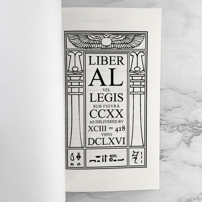 The Book of the Law by Aleister Crowley [TRADE PAPERBACK] ❧ The Owlfoot Press