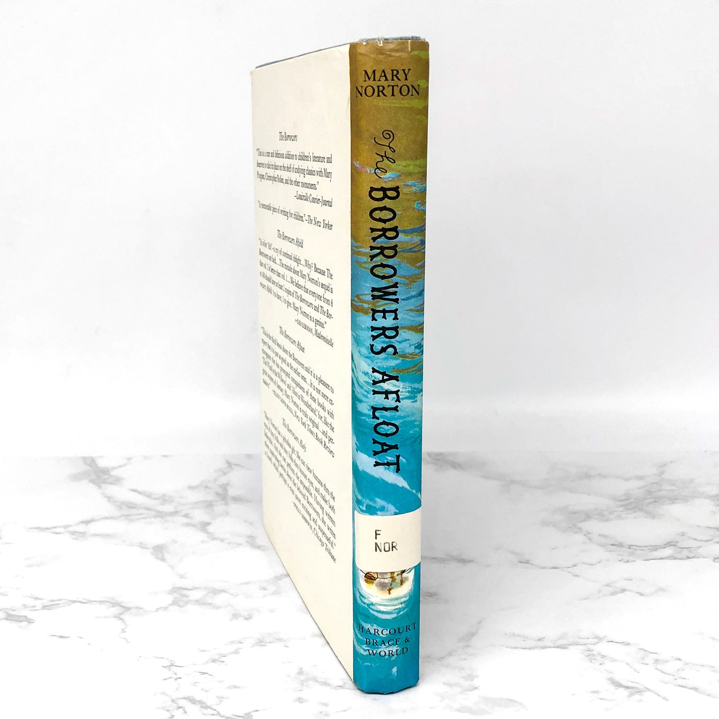 The Borrowers Afloat by Mary Norton [FIRST EDITION] 1959 • Harcourt Brace & World