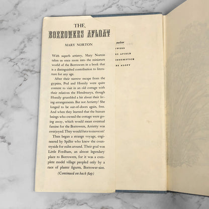 The Borrowers Afloat by Mary Norton [FIRST EDITION] 1959 • Harcourt Brace & World