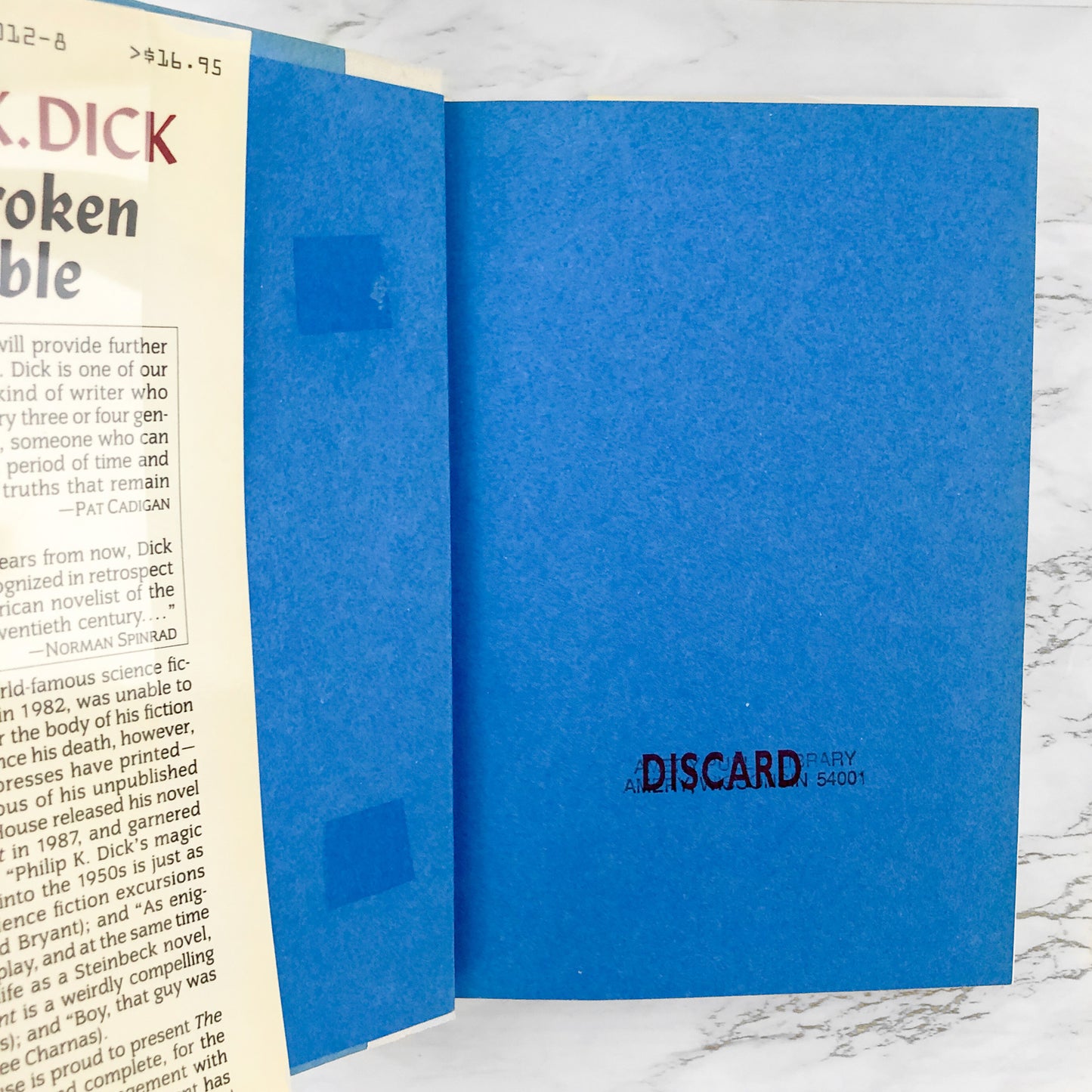 The Broken Bubble by Philip K. Dick [FIRST EDITION / FIRST PRINTING]