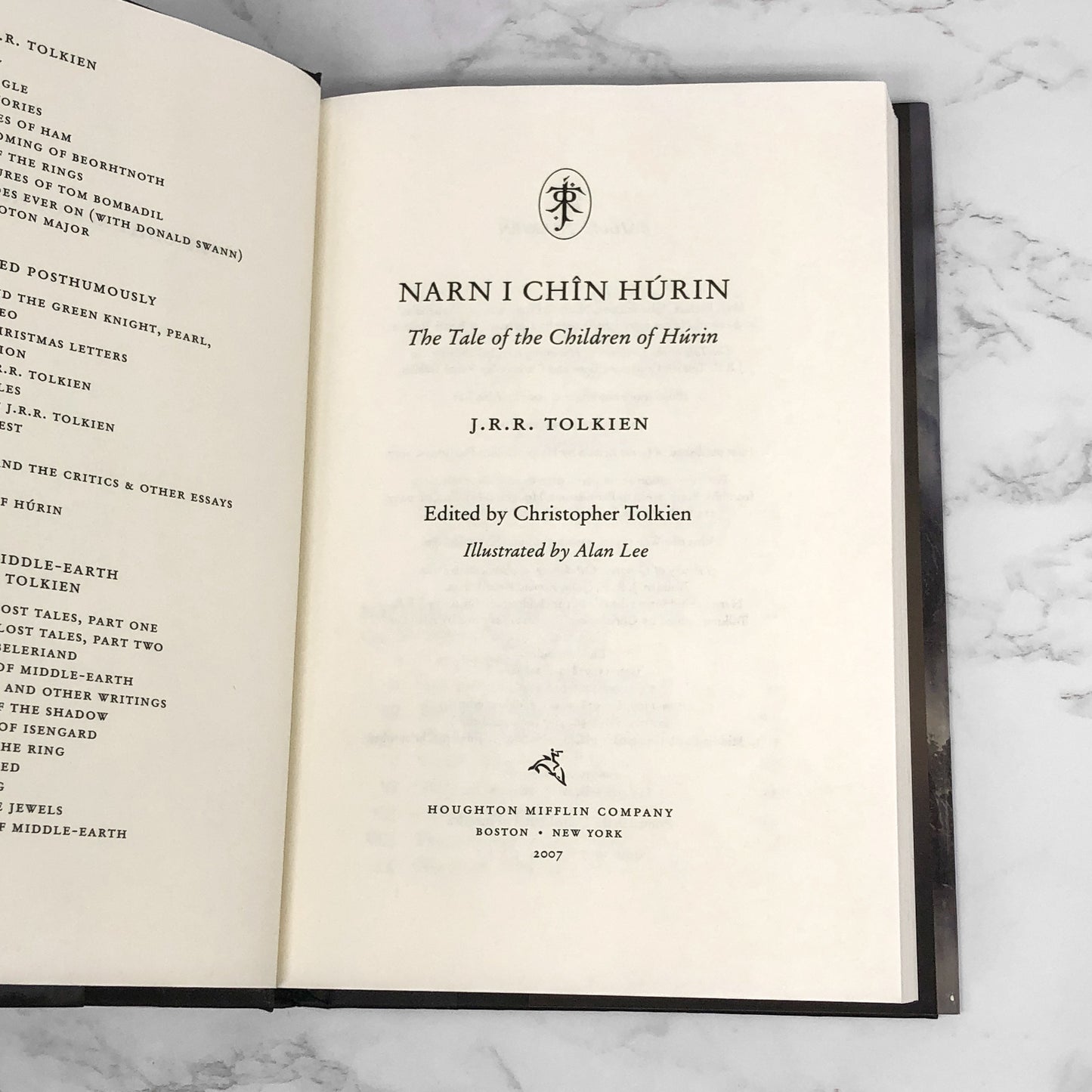 The Children of Húrin by J.R.R. Tolkien [FIRST EDITION / FIRST PRINTING] 2007