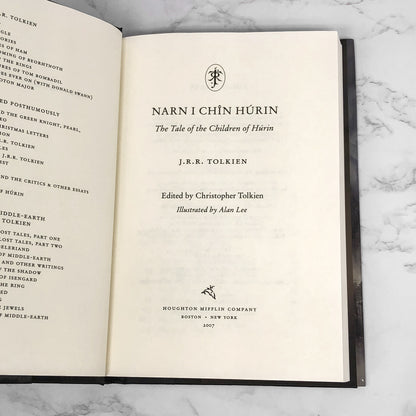 The Children of Húrin by J.R.R. Tolkien [FIRST EDITION / FIRST PRINTING] 2007