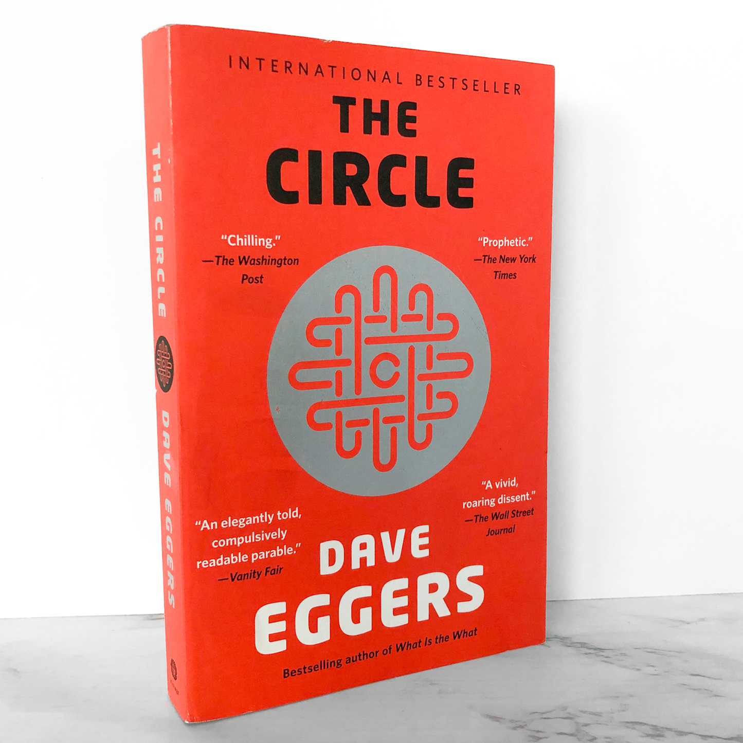 The Circle by Dave Eggers SIGNED! [FIRST TRADE PAPERBACK PRINTING] 2014 • Vintage