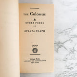 The Colossus & Other Poems by Sylvia Plath [FIRST PAPERBACK PRINTING / 1968]