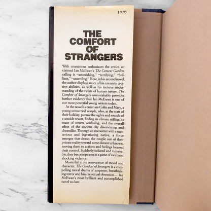 The Comfort of Strangers by Ian McEwan [FIRST EDITION / FIRST PRINTING] 1981