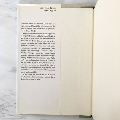 The Day Gone By: An Autobiography by Richard Adams [FIRST EDITION] 1990 • Knopf