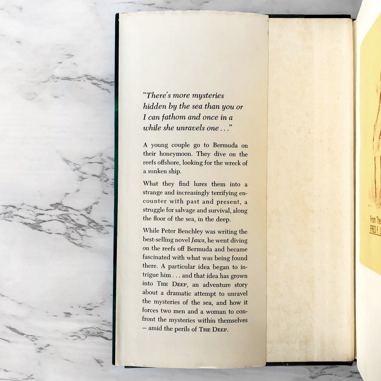 The Deep by Peter Benchley [FIRST EDITION / 1976]