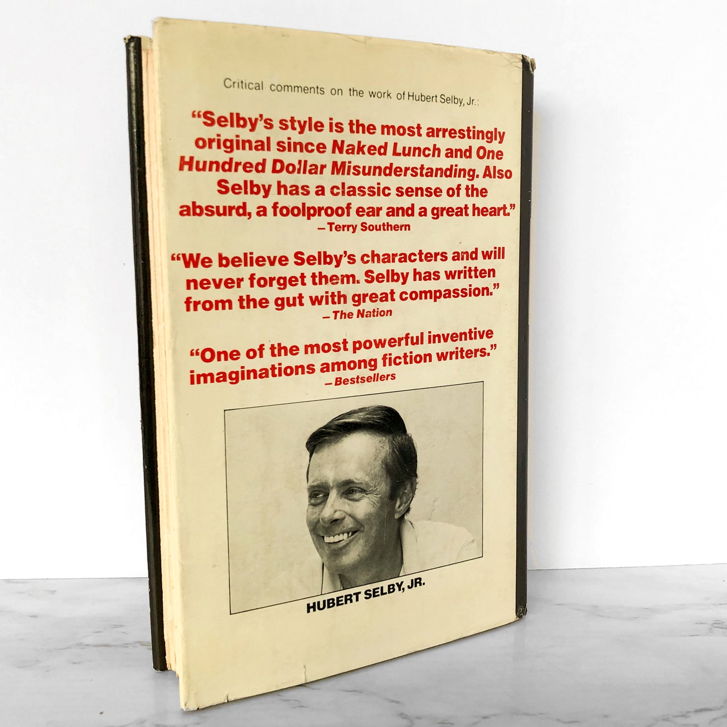 The Demon by Hubert Selby Jr. [FIRST EDITION / FIRST PRINTING] 1976