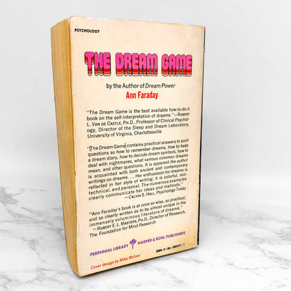 The Dream Game by Ann Faraday [1974 PAPERBACK]
