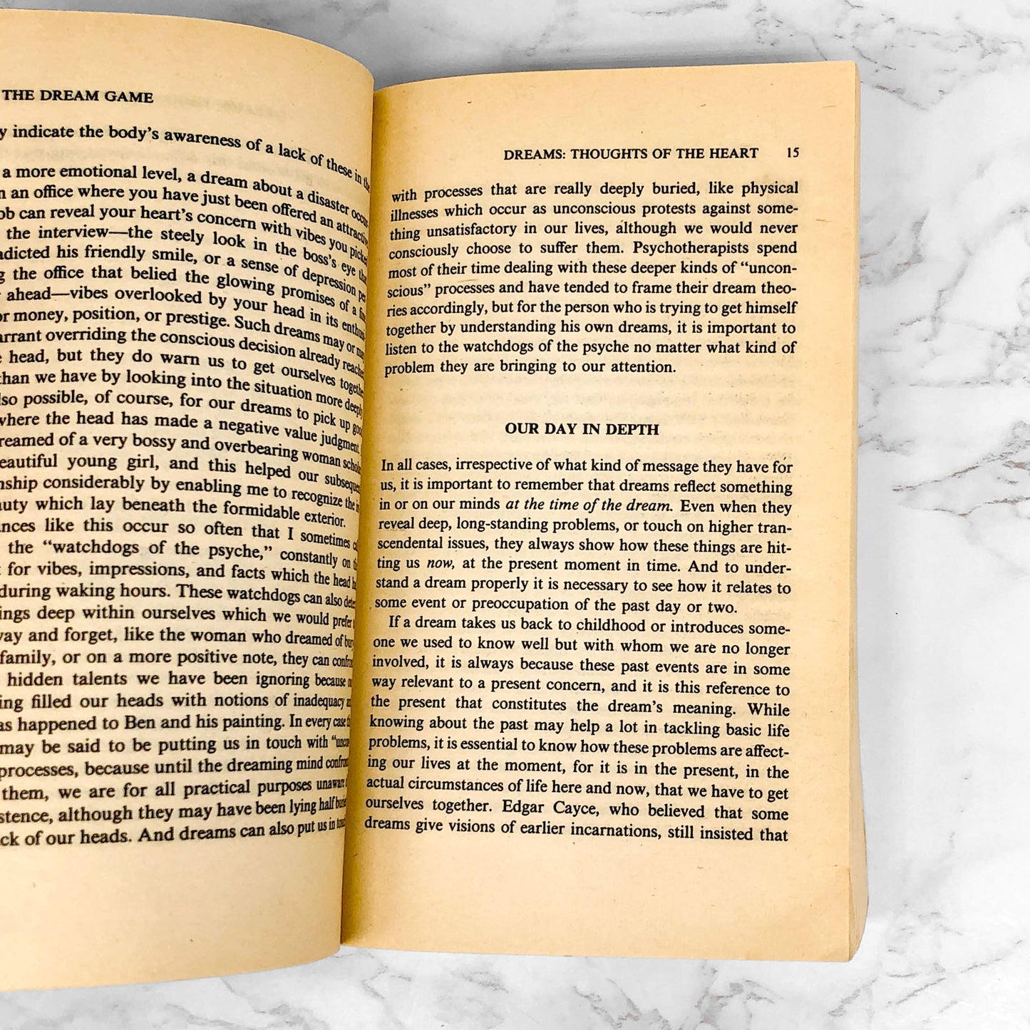 The Dream Game by Ann Faraday [1974 PAPERBACK]