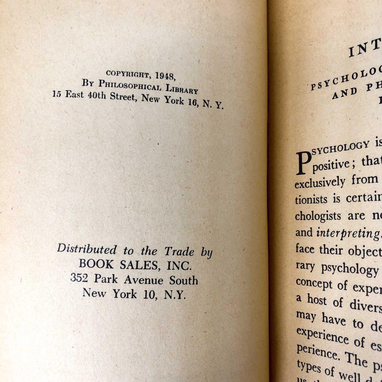 The Emotions: Outline of a Theory by Jean-Paul Sartre [FIRST PAPERBACK PRINTING] 1948