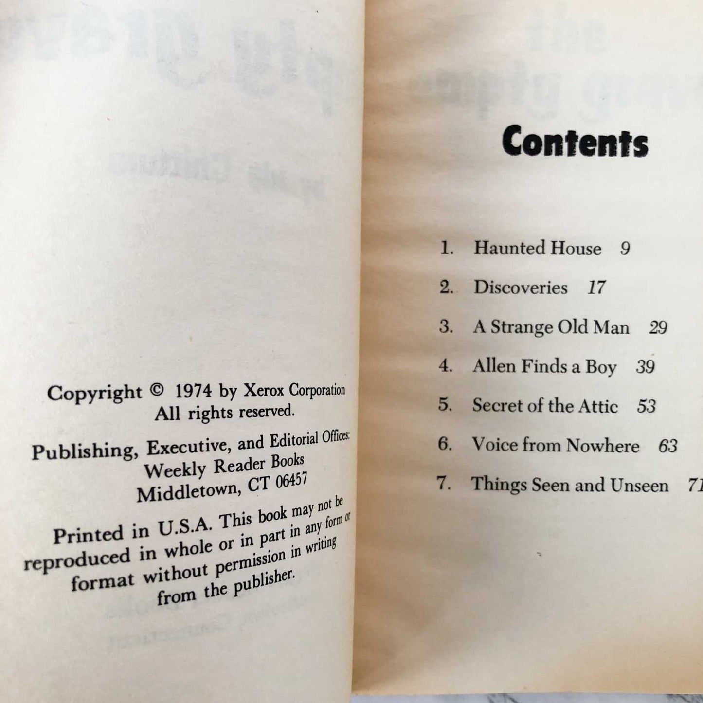 The Empty Grave by Ida Chittum [1974 PAPERBACK]