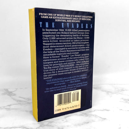 The Evaders • The Story of the Most Amazing Mass Escape of World War II by Leo Heaps [1988 PAPERBACK]