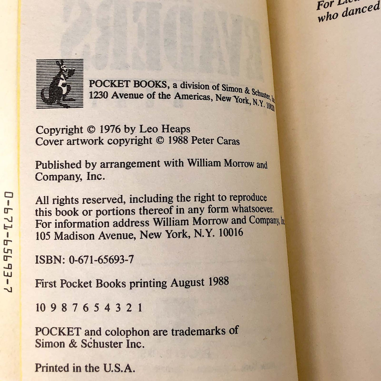 The Evaders • The Story of the Most Amazing Mass Escape of World War II by Leo Heaps [1988 PAPERBACK]