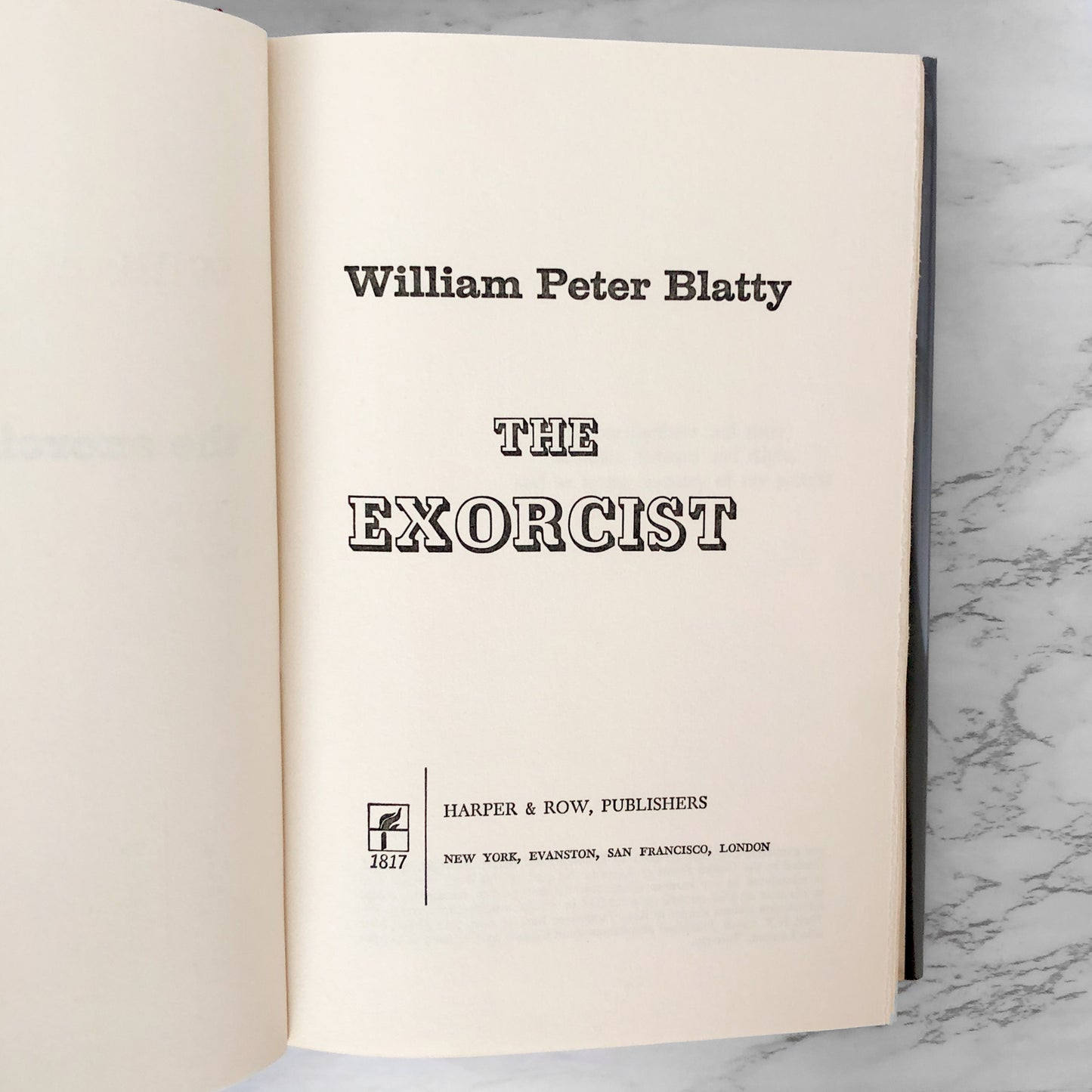 The Exorcist by William Peter Blatty [1971 HARDCOVER]