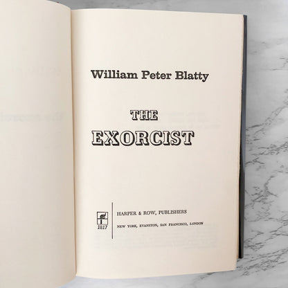 The Exorcist by William Peter Blatty [1971 HARDCOVER]