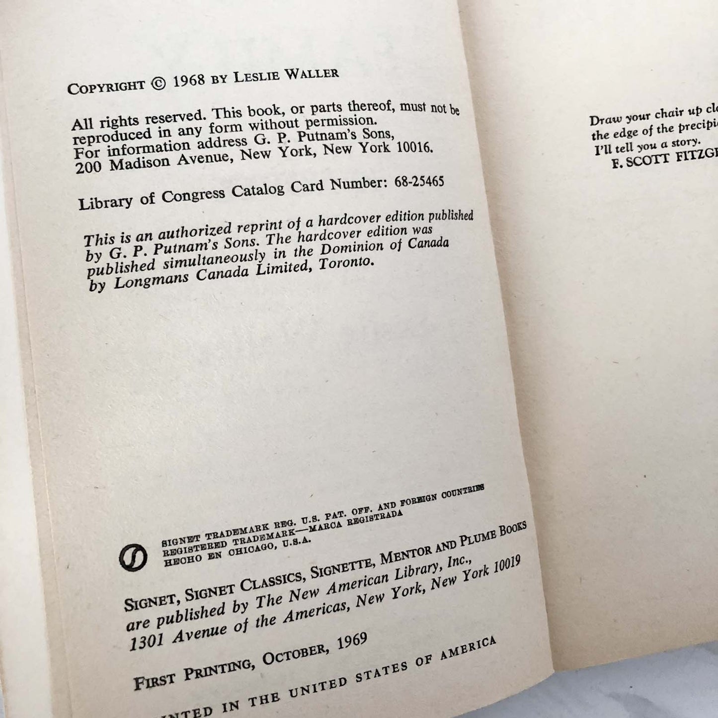 The Family by Leslie Waller [1969 PAPERBACK]