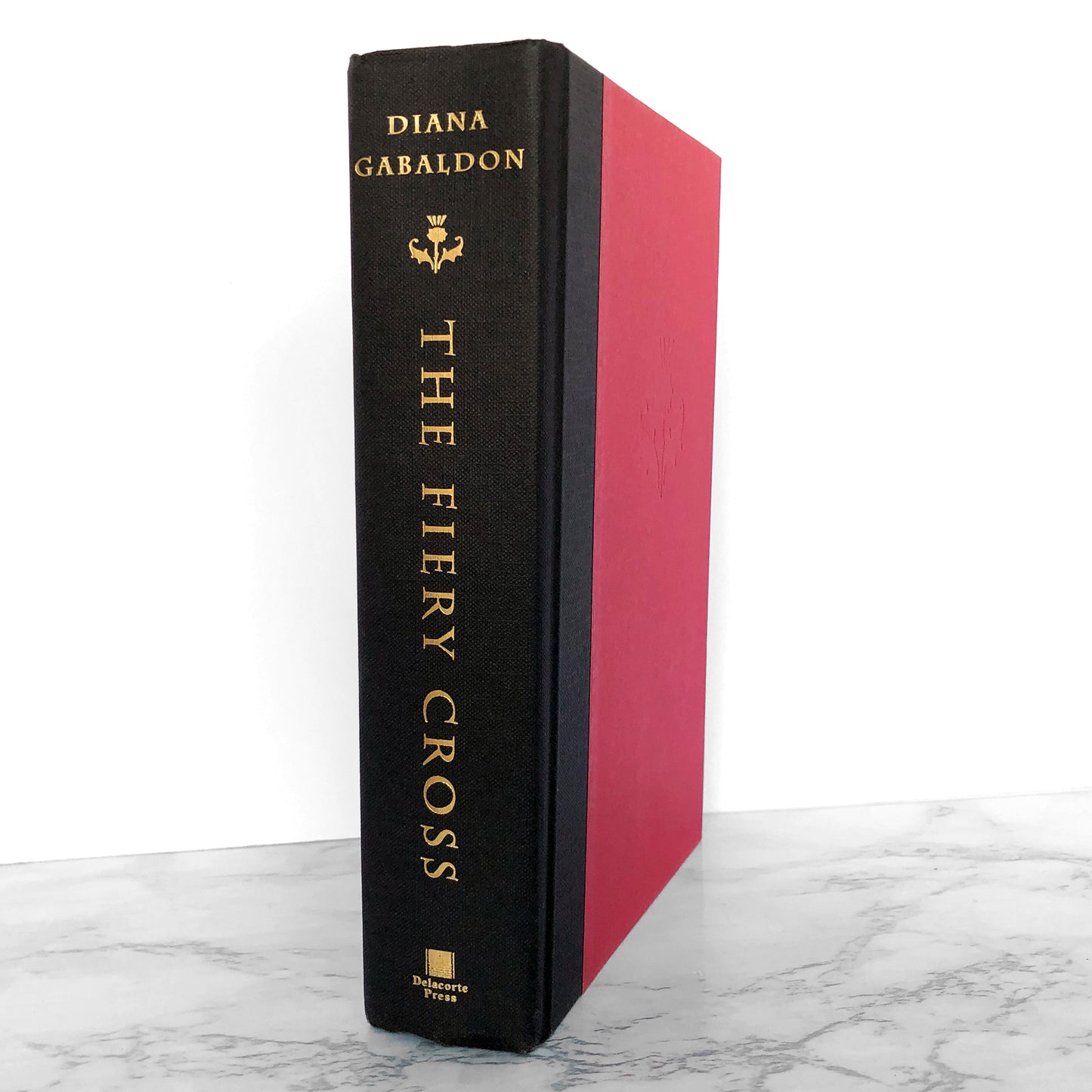 The Fiery Cross by Diana Gabaldon SIGNED! [FIRST EDITION / FIRST PRINTING] Outlander #5