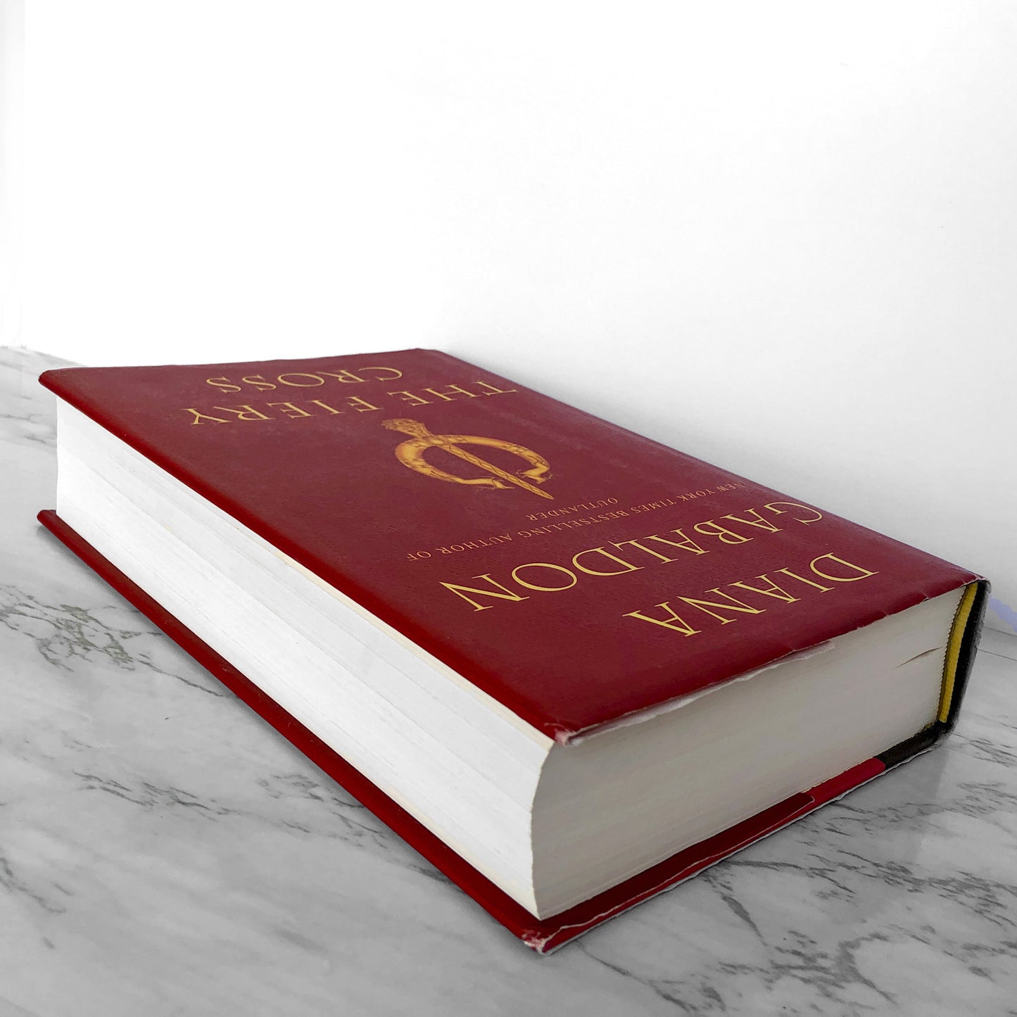 The Fiery Cross by Diana Gabaldon SIGNED! [FIRST EDITION / FIRST PRINTING] Outlander #5